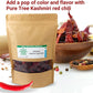 Pure Tree Certified Organic Kashmiri Lal Mirch | 200 G | Red Chilli Whole | Sabut Lal Mirch | Kashmiri Chilli Lal Mirch Whole St