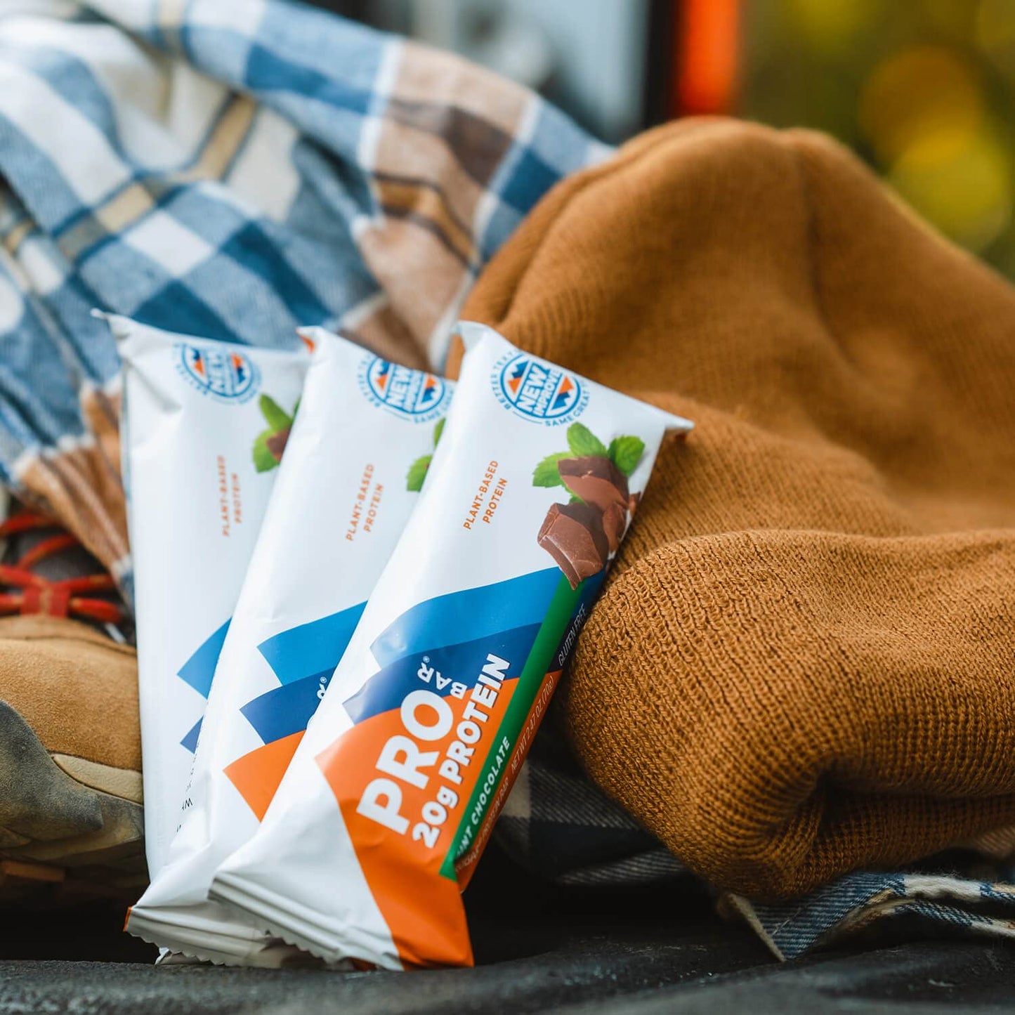 Probar - Protein Bar, Mint Chocolate, Non-Gmo, Gluten-Free, Healthy, Plant-Based, Whole-Food Ingredients, Natural Energy (12 Cou