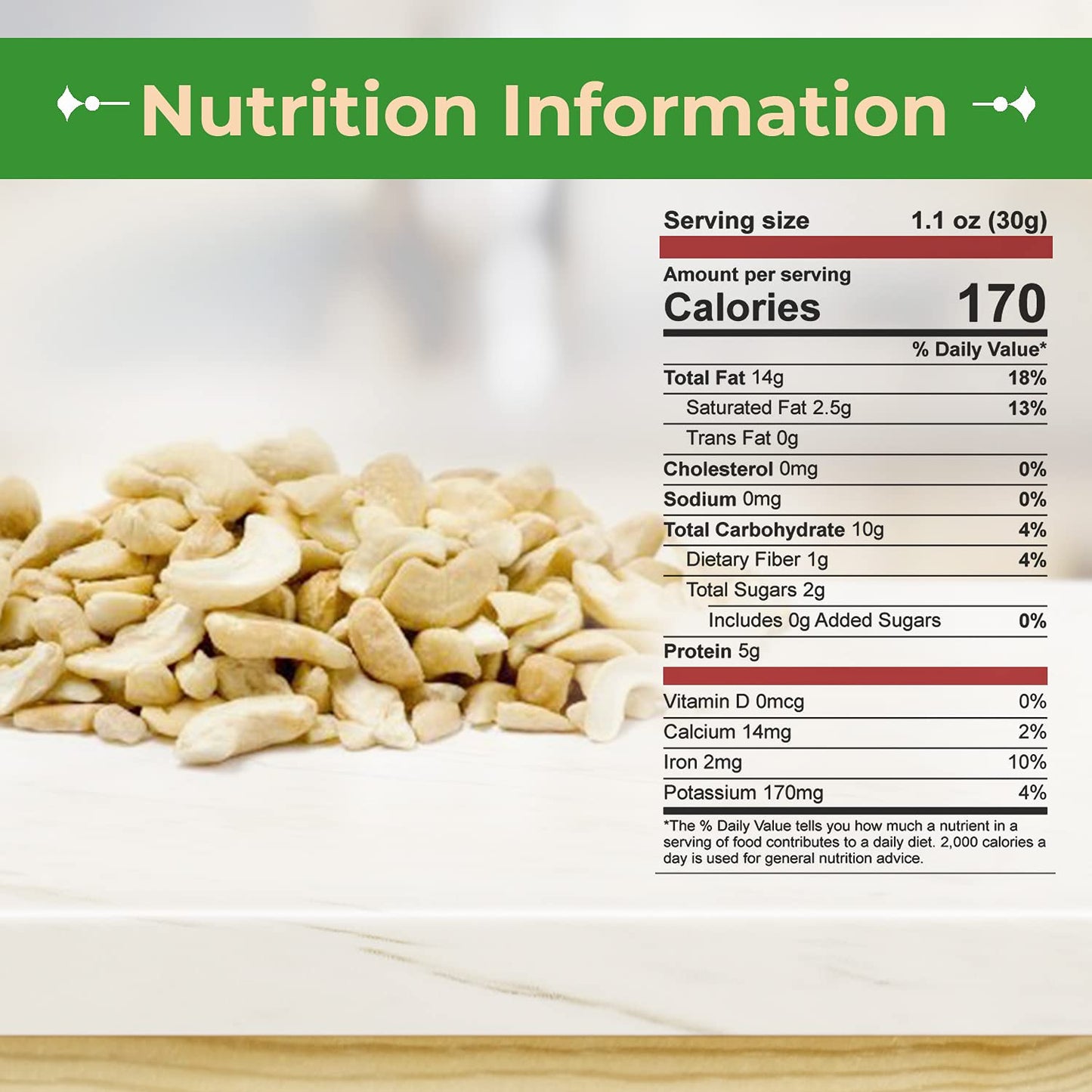 Sincerely Nuts - Raw Cashews Pieces Unsalted | Healthy Snack, Source Of Protein | Keto And Paleo Friendly Gourmet Quality Vegan