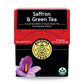 Buddha Teas Saffron & Green Tea - OU Kosher, 18 Bleach-Free Tea Bags, 18 Count