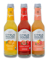 Citrus House Organic Sparkling Juice  Variety Pack  Modern Italian Soda  No Added Sugar  No Preservatives  9.3 Fl Oz Glass Bottle (Pack of 12)