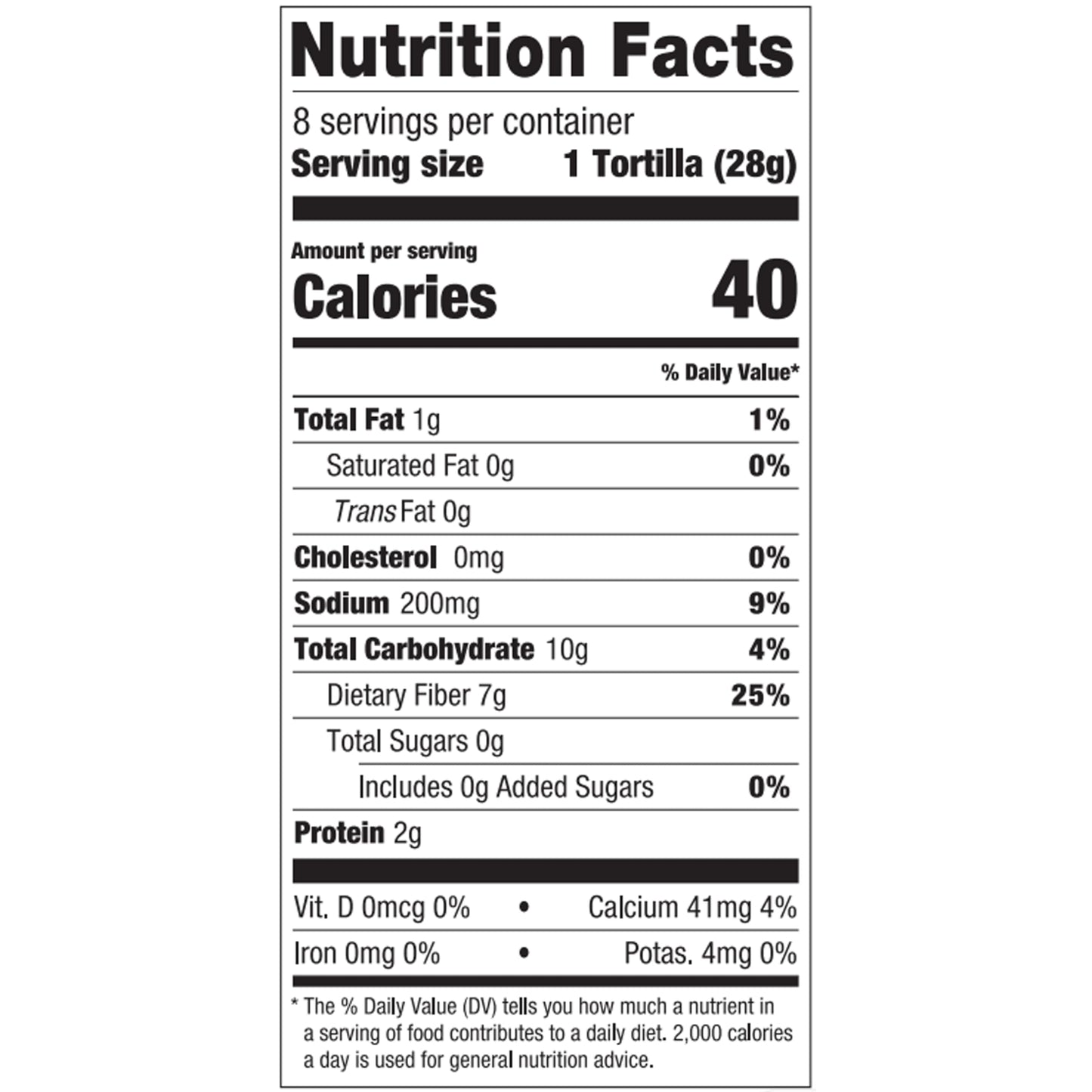 La Banderita Carb Counter Snack Size | 5.5'' Size Flour Tortillas |Carb Friendly |Keto Certified | 7.9 Oz.| 8 Count (Pack Of 4)