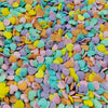 Homankit Multicolor Hearts Sprinkles Yellow Purple Mixed Edible Baking Cupcake Cake Decoration Cookie Ice Cream Donut Decorating