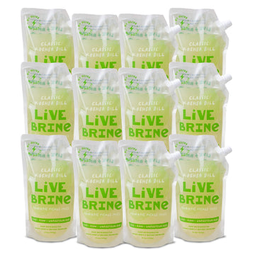 Olive My Pickle Probiotic Pickle Juice 234 Oz | 12Pk Olive Juice Live Brine Kosher Dill Pickle Juice Shots With Natural Probioti