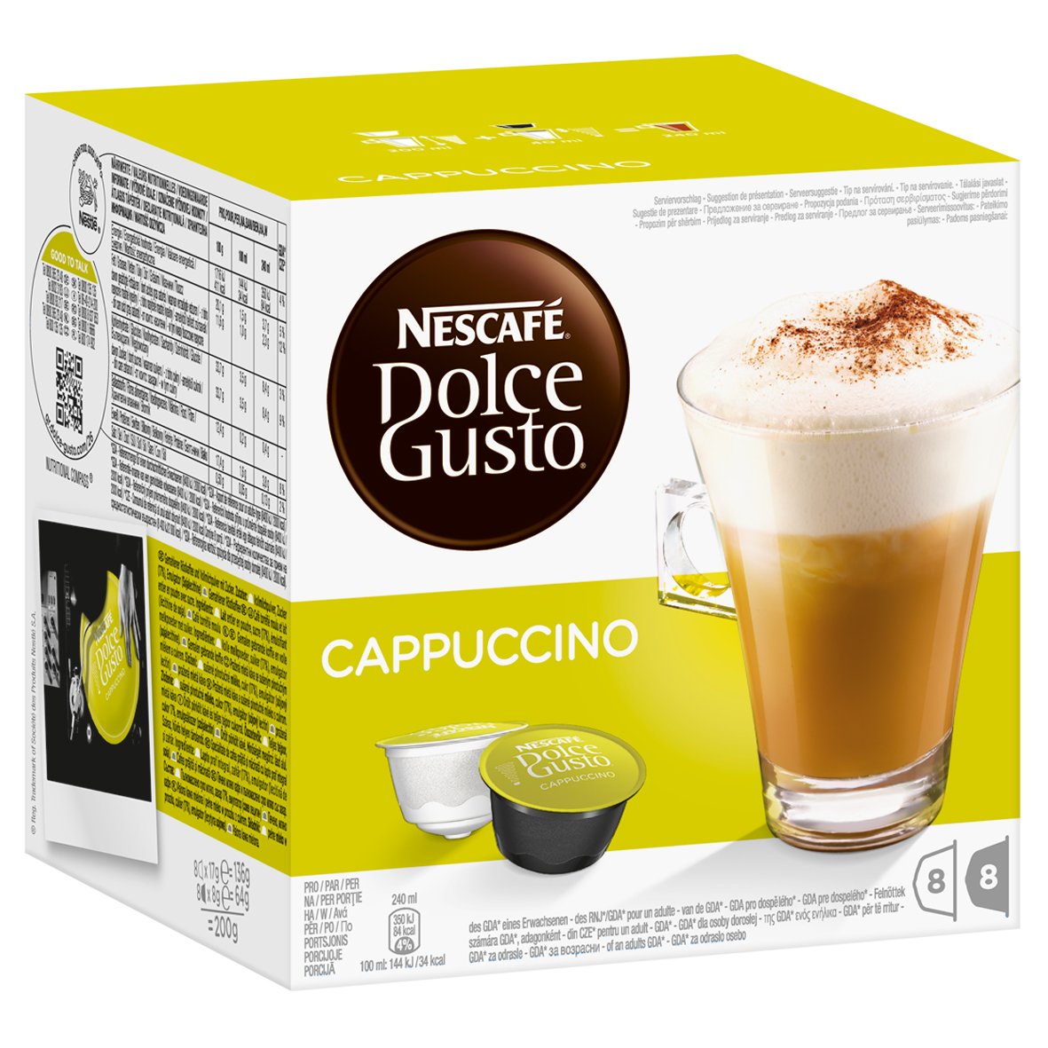 Nescafe Dolce Gusto Cappuccino 3X16 Caps