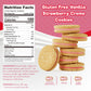 Choczero Strawberry Creme Dunkies, Gluten Free, Low Sugar, Keto Strawberry Vanilla Sandwich Cookies, 9 Oz