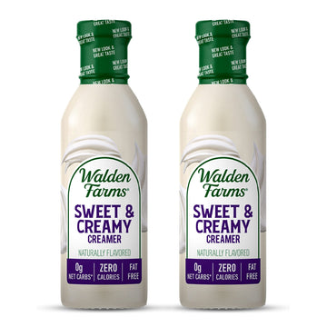 Walden Farms Sweet Cream Coffee Creamer 355ml (Pack of 2)
