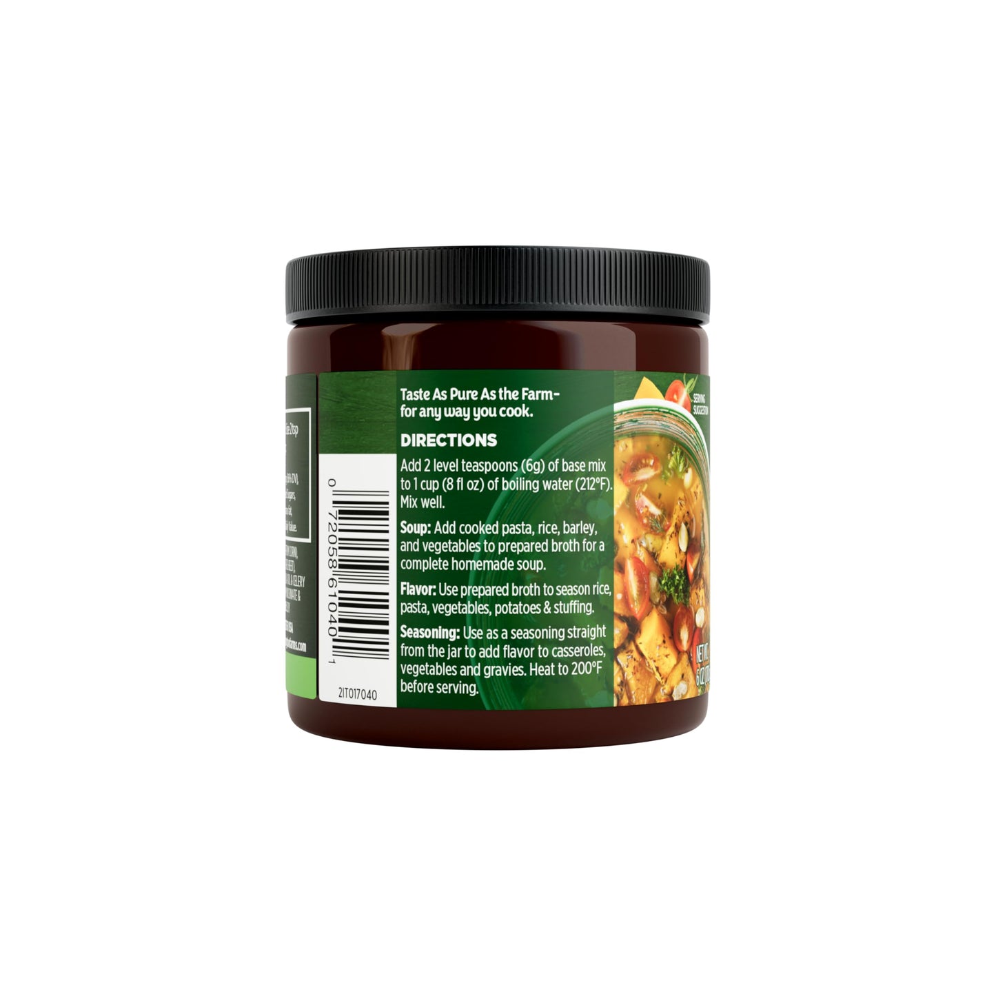 Orrington Farm Vegan Vegetable Flavored Broth Base, Bring Flavor to Your Favorite Soups & Stews, Gluten Free, No Artificial Flav