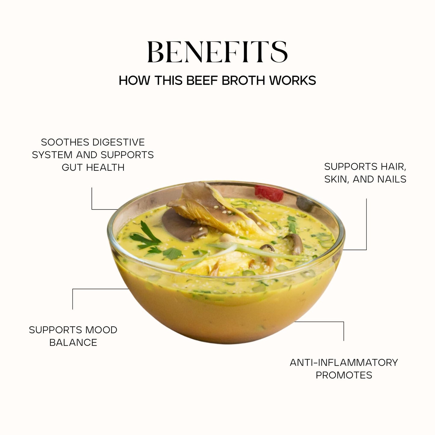 Kroma Premium Grass Fed Beef Bone Broth, Dairy & Gluten Free Powder Mix With Collagen, Protein, Turmeric & Other Organic Ingredi