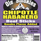 Buffalo Bills Beef Sticks 2-lb Chipotle Habanero 5 Ole Smokies Saddlebag