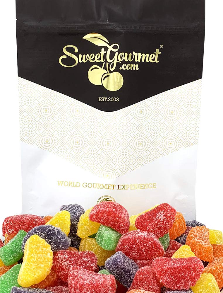 SweetGourmet Assorted Fruit Slices | Bulk Jelly Candy | 2.5 Pounds