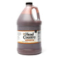 Head Country Bar-B-Q Sauce, Hickory Smoke Soy Free, Gluten Free Bbq Sauce With No Preservatives Smoky & Sweet Championship Barbecue Sauce For Ribs, Pork, Sausage & Brisket 160 Ounce, Pack Of 4