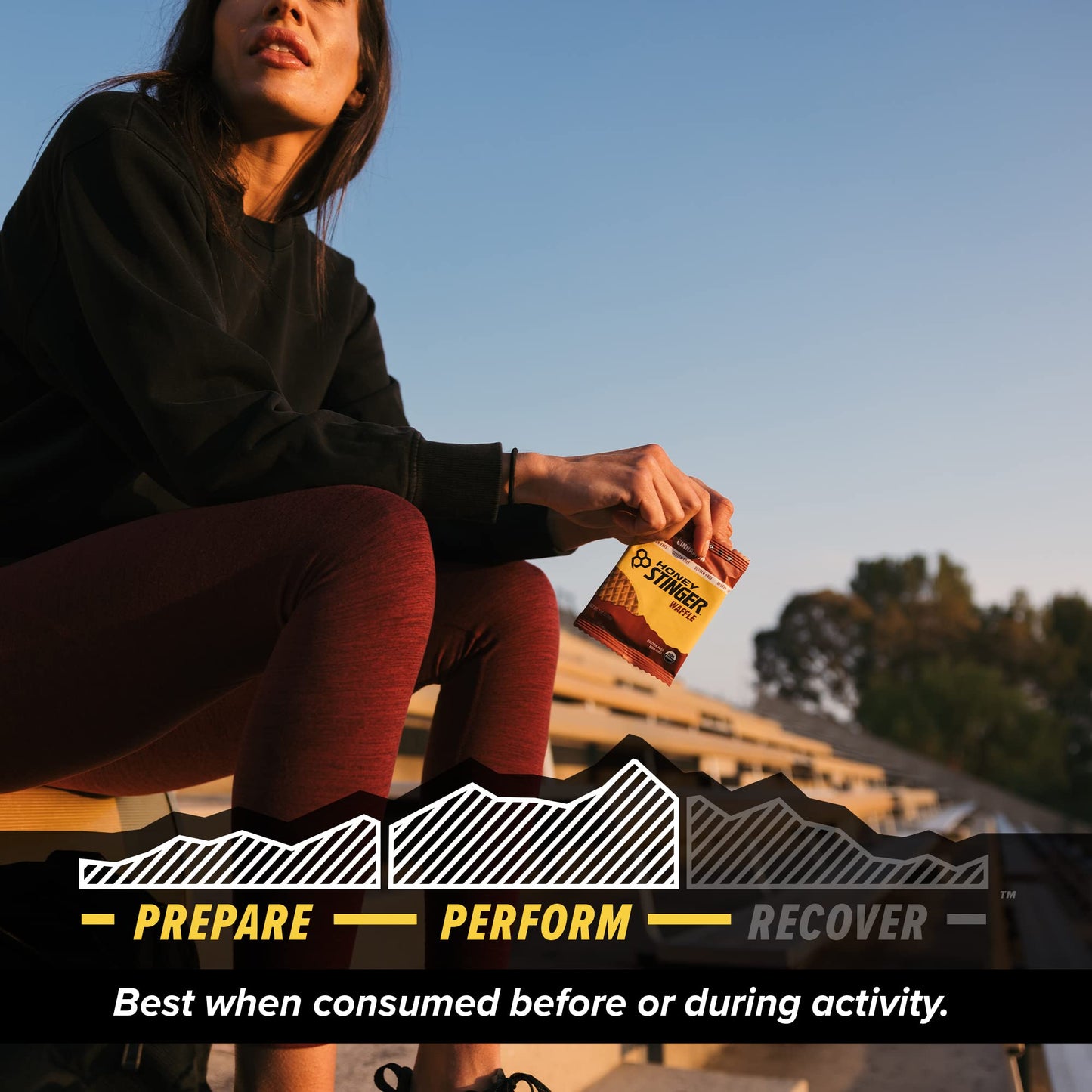 Honey Stinger Organic Gluten Free Cinnamon Waffle | Energy Stroopwafel for Exercise, Endurance and Performance | Sports Nutritio