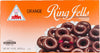 Joyva Orange Jelly Rings, Ring Jells Kosher for Passover, 9-Ounce (Pack of 1)
