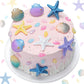 30 Pieces Seashells Starfish Conch Cake Topper Mermaid Cake Decorations Seashells Starfish For Beach Theme Party Sea Creatures D