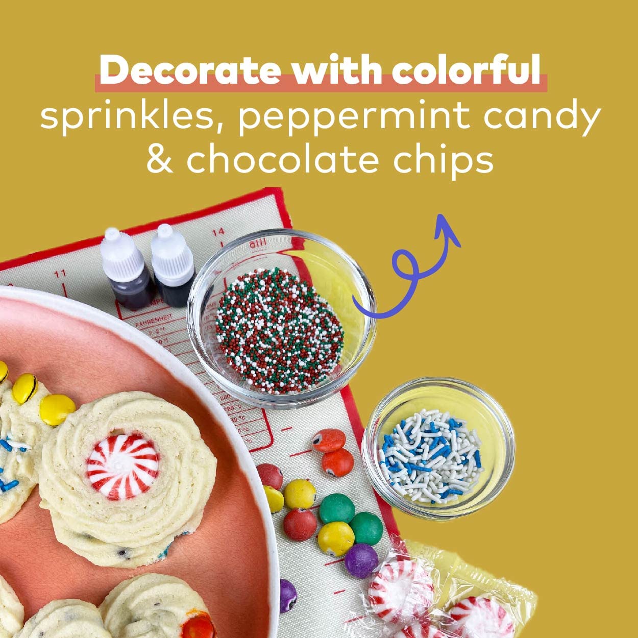 Duff Goldman Diy Kids Baking Kit By Baketivity (Spritz Cookies)