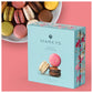 Marky'S French Almond Macarons Gift Box - 12 Pcs - Assorted Macaroons Basket Variety Of Flavors Cookies Imported From France