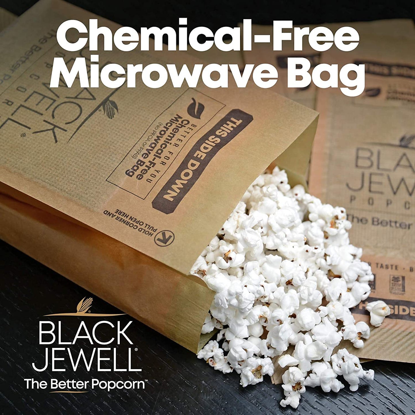 Black Jewell Gourmet Microwave Popcorn, Touch Of Butter, 10.5 Ounces (Pack Of 1)