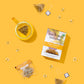Two Leaves and a Bud Organic Chamomile Tea Bags, Naturally Caffeine Free, 100 Count, Whole Leaf Herbal Tea in Compostable Sachets
