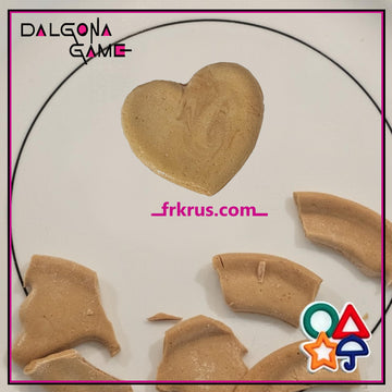 Bbop-Gi Korean Street Kids' Sugar Cookie - Symbol Clear Challenge [ Bbop-Gi] K-Drama S. Suvivel Game - Umbrella, Star, Circle,
