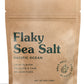 Only Organic Flaky Sea Salt - Fine Grain Kosher Salt, Unrefined, Rich In Minerals, Naturally Lower Sodium, 5 Oz Resealable Bag