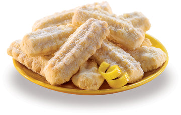 Mississippi Cheese Straw Company Original Lemon Straws in Gift Tin, 16oz (454g)