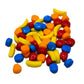 Fruit Shaped Candy - 1 lb of Fresh Hard Sweet Banana Strawberry Peach Blueberry Vending Machine Candy