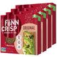 Finn Crisps Original Rye Crispbread 7oz | Thin, Crispy Rye Flatbread  ers | Multipack of Authentic Finnish Sourdough Crispbread | Whole Grain Rye  ers [4 Boxes x 7oz]