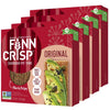 Finn Crisps Original Rye Crispbread 7oz | Thin, Crispy Rye Flatbread  ers | Multipack of Authentic Finnish Sourdough Crispbread | Whole Grain Rye  ers [4 Boxes x 7oz]
