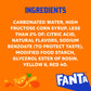 Fanta Orange Soda Can, Pack of 10, 7.5 fl oz Each, Refreshing Carbonated Beverage