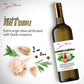 Chef Jean Pierre'S Extra Virgin Roasted Garlic Olive Oil - 375Ml (12.5Oz) Glass Bottle - Naturally Infused With Sweet And Tangy