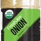Freshjax Premium Organic Spices, Herbs, Seasonings, And Salts (Certified Organic Onion Granules - Large Bottles)