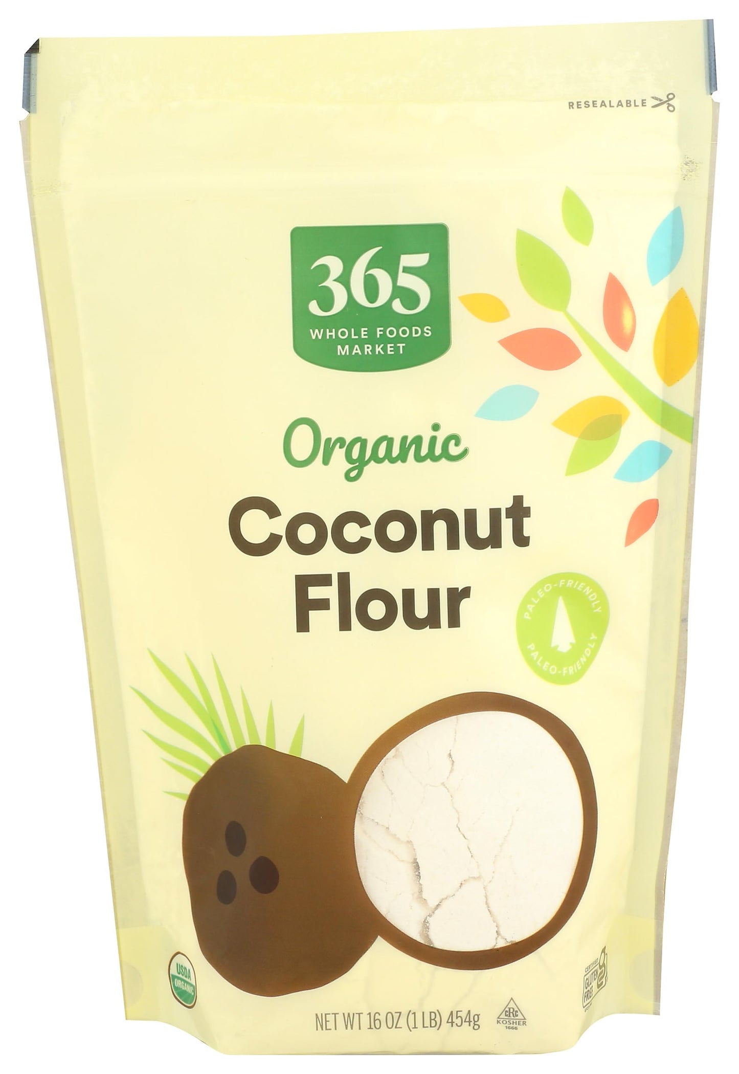 365 By Whole Foods Market, Flour Coconut Organic, 16 Ounce