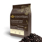 Cocoläat 60% Dark Couverture Chocolate Chips, Culinary Grade, 5 lb, Dark Brown, Resealable Pouch