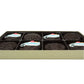 Philadelphia Candies Dark Chocolate Covered Creme Filled Sandwich Cookies, Happy Birthday Gift 8 Ounce