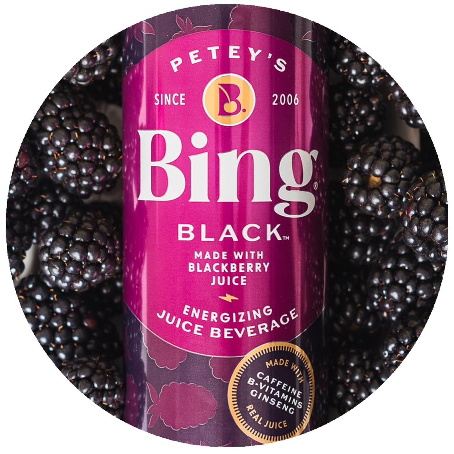 Bing Energizing Juice Beverage Variety Pack – 12 Fl Oz (Pack of 12) – Low Calorie, Vegan, Gluten & Dairy Free, 5 B-Vitamins & Ginseng