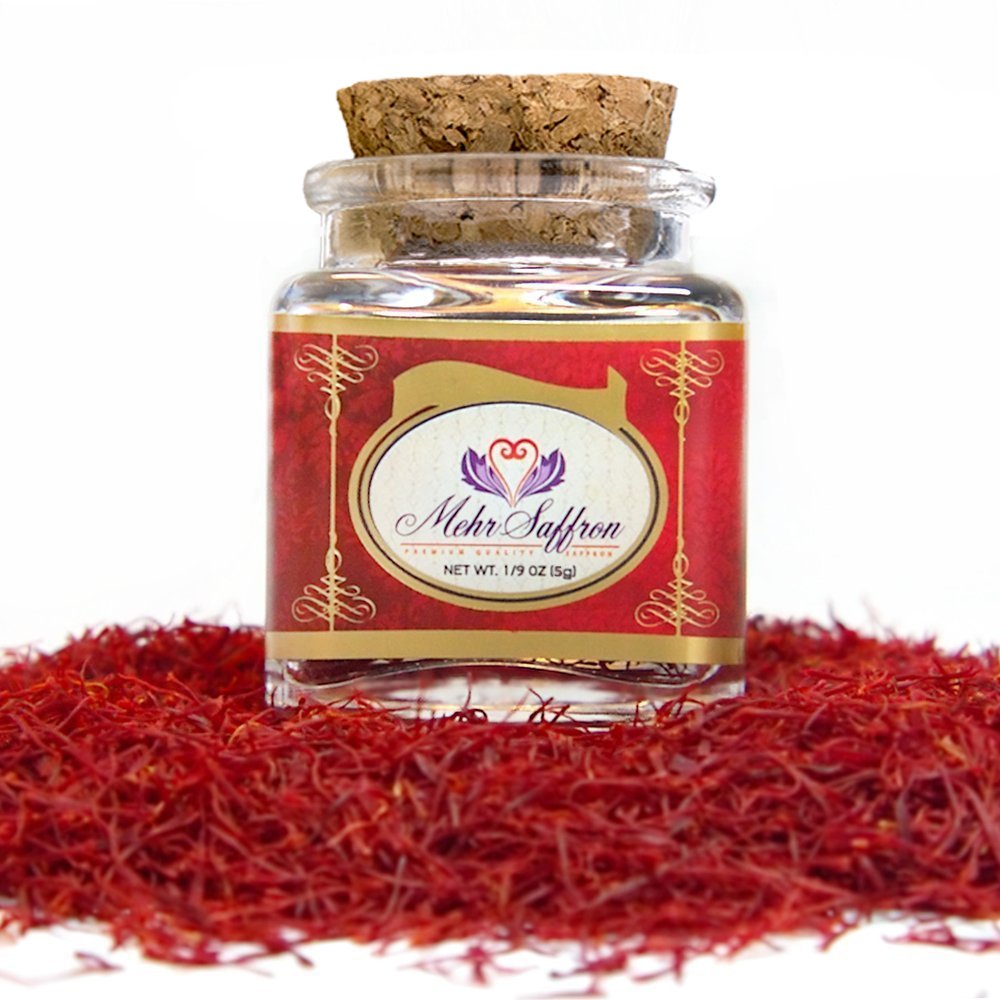 Mehr Saffron Premium All Red Saffron - 0.18 Oz (5 Gram) - Model SS005