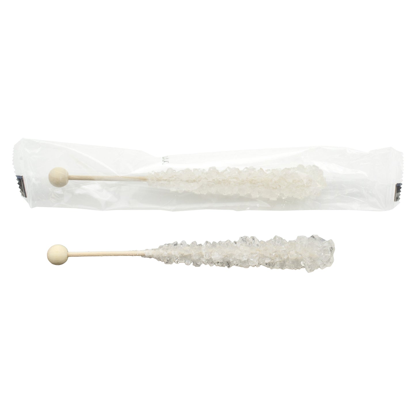 Boone'S Mill | Rock Crystal Candy Sticks | Clear/White Original | 36 Sticks