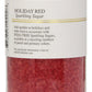 India Tree, Holiday Red Sparkling Sugar, Large Jar Shimmery Sprinkles For Baking & Decorating 7.5 Oz Jar (Pack Of 1)