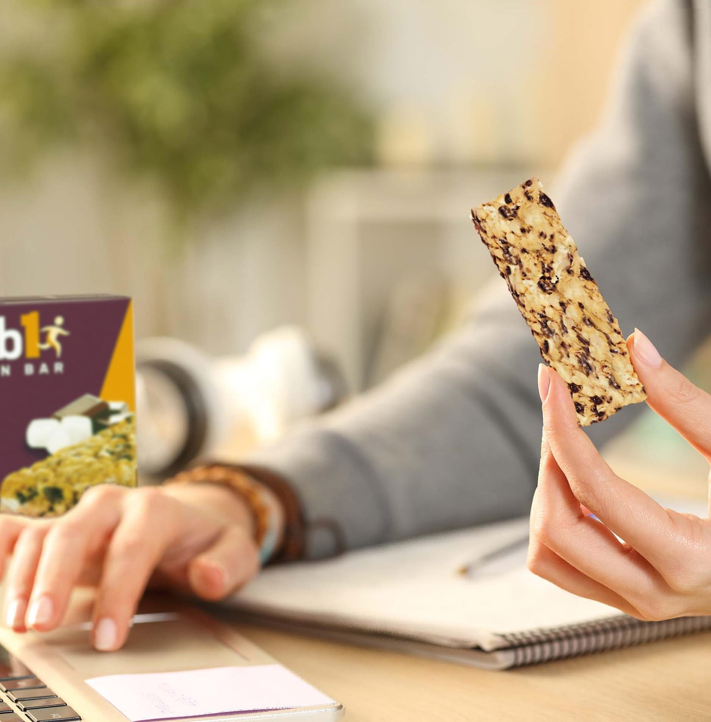 Grab1 Rocky Road Protein Bars | 10 Grams Protein (2 Pack - 10 Bars) Controls Hunger | Certified Kosher | Low Calorie | Perfect For Snacking | Meal Replacement