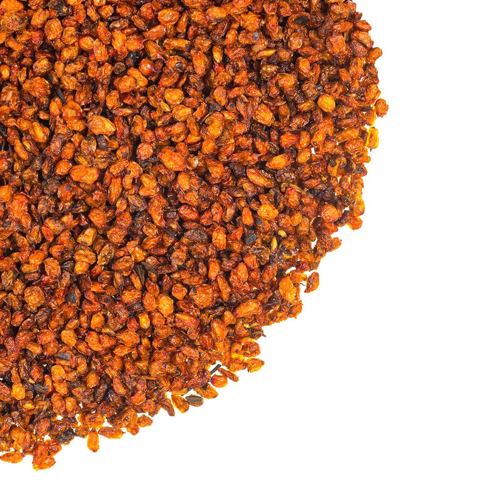 Siberian Sea Buckthorn Dried Berries 7.06 oz (200 g) Unsweetened 100% Raw Natural Wild Harvested Hippophae Fruit, No Additives,