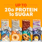 One Protein Bars, Peanut Butter Cup, Gluten Free Protein Bar With 20G Protein And Only 1G Sugar, Snacking For High Protein Diets