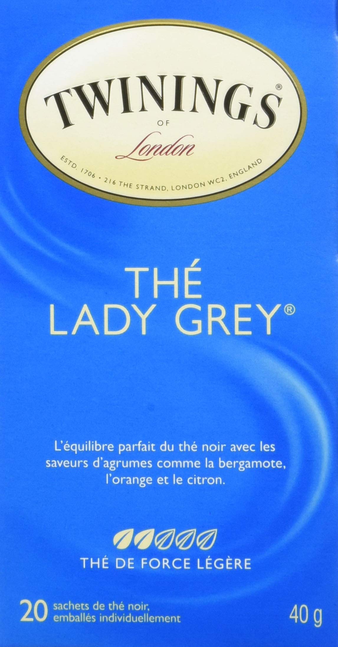 Twinings Lady Grey Tea ( 6X20 Bag)
