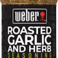 Weber Roasted Garlic & Herb Seasoning, 5.5 oz (Pack of 6)