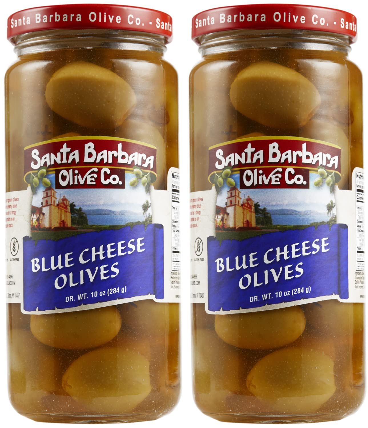 Hand Stuffed Blue Cheese Olives 10 Oz, 2 Pack