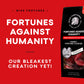 MISS FORTUNES Funny Fortune Cookies - 12 Count, Individually Wrapped, Dark Humor Party Idea, Against Humanity Theme