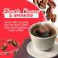 CAFE AROMA Decaf Dark Roast Espresso Ground Coffee, Cuban Style, Vacuum Sealed, 8.8oz, 4-Pack