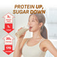 FLIMEAL 17 Grains Protein Shake, 20g Protein, Low Sugar, Keto-Friendly, 1.59oz (Pack of 7) with Crunchy Protein Balls
