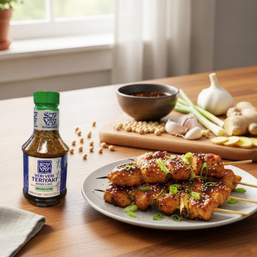 SCENTS N STORIES Less Sodium Teriyaki Marinade & Sauce, 21 Fl Oz (Pack of 2)