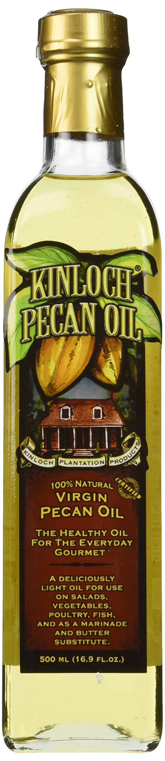 Kinloch Plantation Products Pecan Oil, Three (3) 500 ML Bottles